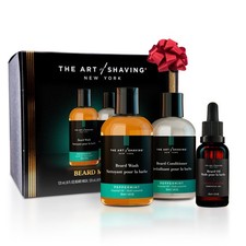 The Art of Shaving Beard Prep Kit - 4oz Peppermint Facial Hair Wash Conditione