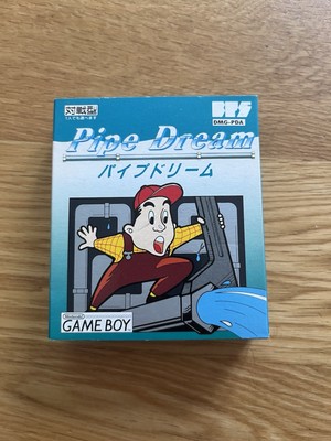 Pipe Dream Mania Japan Nintendo Game Boy GBC GB GBA Complete Boxed