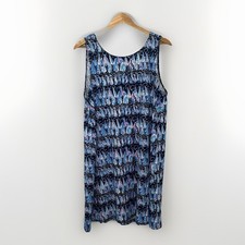 Lilly Pulitzer Kristen Swing Dress XL Low Tide Navy Sails And Stripes Coastal