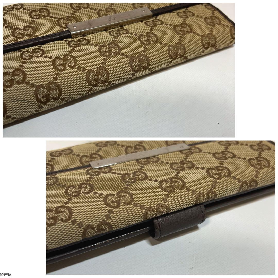 Gucci Long Wallet GG Canvas Beige Authentic G0106865 thumbnail 4