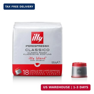 illy Coffee IperEspresso Capsules, Classico Medium Roast Coffee Pods, 100% Arabi