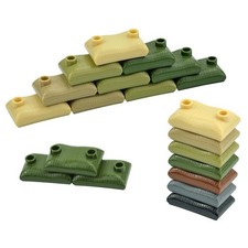 ☀️ Minifig Mattone Giocattolo Sabbia Modulare Esercito Compatibile Lego Nuovo Scegli il Tuo Colore