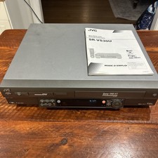 JVC SR-VS30U MiniDV Super VHS ET SVHS Dual Deck VCR Player Recorder Professional