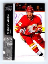 #530 2021-22 Upper Deck * Brad Richardson Calgary Flames
