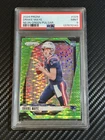 2024 Panini Prizm - Drake Maye #329 Neon Green Pulsar Prizm (RC) PSA 9 Patriots