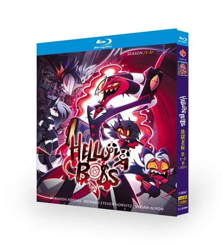 Helluva Boss Season 1-2 (2022)  Animation 3-Discs  All Region New Box Set