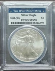 Photo of a 2013 American Silver Eagle from an eBay sale