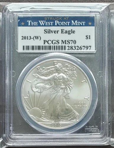 Photo of a 2013 American Silver Eagle from an eBay listing that sold on Jul 23, 2026