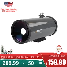 SVBONY MK90 Maksutov-Cassegrain Telescope 1250/90mm Lunar Planetary Observations