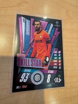 2020-21 Topps Match Attax UCL Extra - Super Skill Stars #SKI 1 - Samir Handanovi