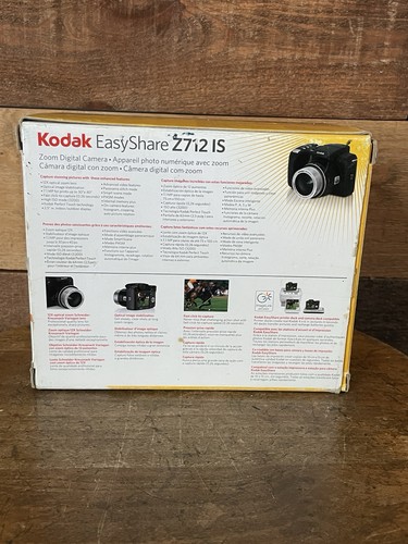 Kodak EasyShare fotocamera digitale - Z712 IS - 7,1 MP - nero con scatola - Foto 13 di 19