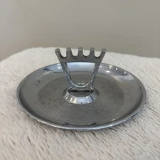 Vintage USA Hamilton Chrome Ashtray