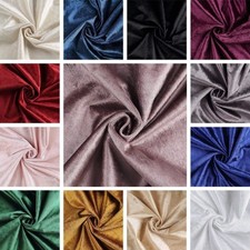 5 yards 65-Inch wide Premium Velvet Fabric Roll DIY Crafts Wedding Supplies Sale