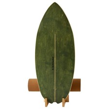 Xcman Surf Balance Board Trainer Roller Wooden Exercise Balancing Stability Xcman Surf Balance Board Trainer Roller Wooden Exercise Balancing Stability