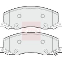 Apec BremsscheibenbeläGe Saab 9-5 YS3G 2010-2012 Vorne