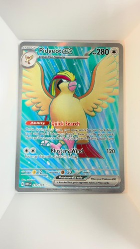 Pokemon Pidgeot ex Obsidian Flames 217/197 Holo Ultra Rare