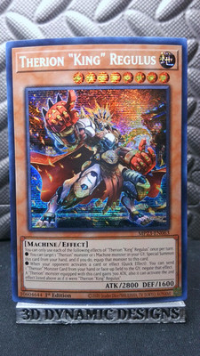| Yugioh Therion King Regulus MP23-EN063 1st Secret 25Th Anniversary Tin NM   |