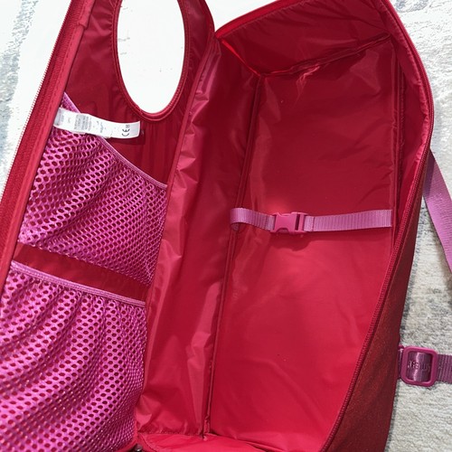 American Girl Doll Carrier Backpack w/straps Red - - Picture 2 of 4