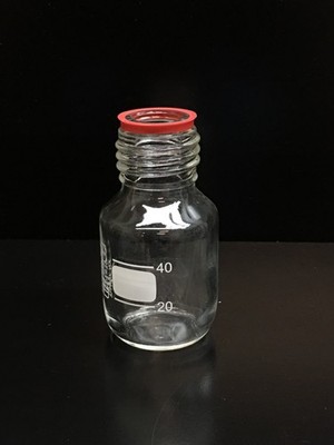 Schott Duran Cat No CG-CLS-1172-50 Glass Media Bottle 50mL