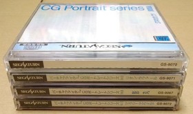 Good product Virtua Fighter CG Boat Race Series Sega Saturn 4 piece set #e11ed7