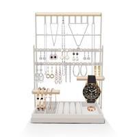 SchmuckstäNder Schmuckhalter Organizer Schmuckbaum Kettenhalter Ringe 7-Tier