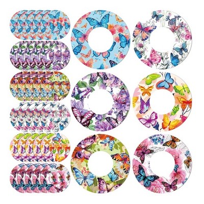 Fashionable 36 Pack Waterproof CGM Adhesive Patches for Active Lifestyles