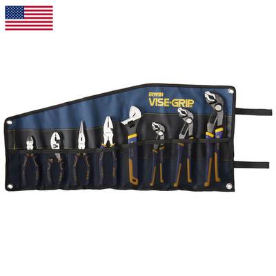 Irwin Tools Vise-Grip Groovelock Pliers Set 8 Piece 2078712