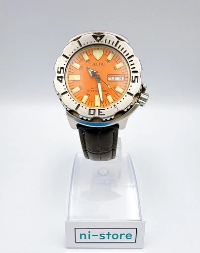 Seiko Orange Monster 7S26-0350 Divers Automatic Men Vintage Watch JP - Rank B