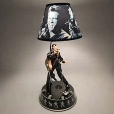 ELVIS PRESLEY '68 Comeback Special  Figure Hound Dog & Lamp W/ Stage NOT WORKING