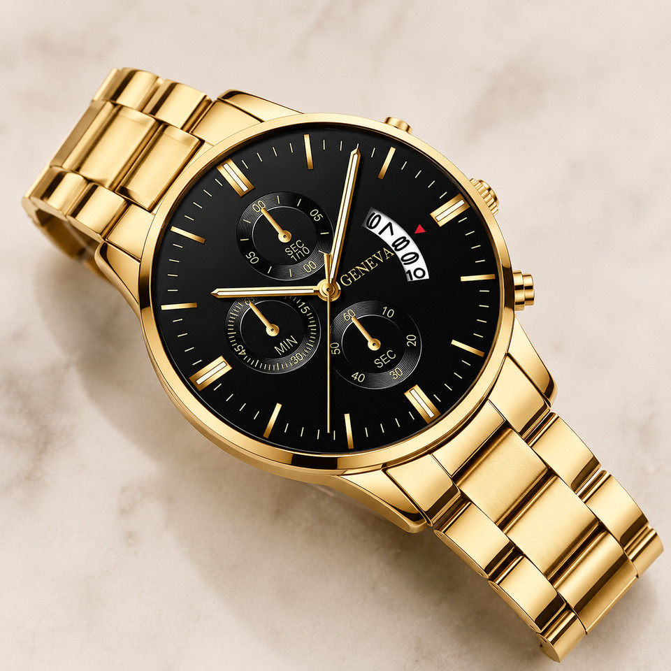 Наручные часы Men Quartz Watch Waterproof