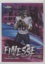 2024 Topps Chrome Finesse Pink Refractor Caleb Williams #F-1 19jf