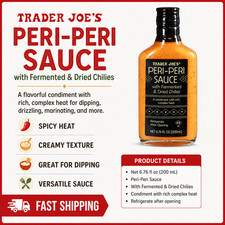 Trader Joe s Peri-Peri Sauce with Fermented Dried Chilies 6.76 oz