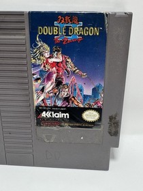 Original Nintendo NES Video Game Cartridge - Double Dragon II - The Revenge