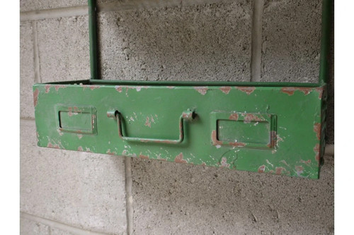 Industrial Metal Garage Storage Shelves Wall Mounted Green Storage Shelves 3007s - Picture 2 of 4