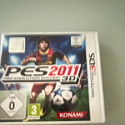 Konami PES 2011 3D Pro Evolution Soccer Nintendo 3DS PAL USK 0 (2011)