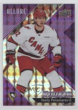2024-25 Upper Deck Allure Rookies Purple Diamond 2/10 Vasily Ponomarev #117 2o7