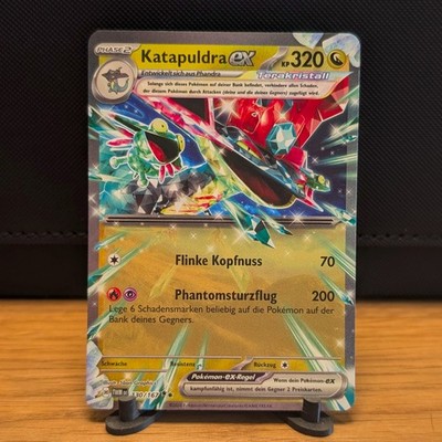 Katapuldra 130 Fusions Angriff Psycho NM Pokémon Karte