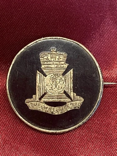 WW1 The Wiltshire Regiment Silver London 1917 H/mark sweetheart Brooch w/pin