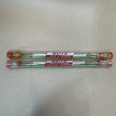 New Boye Aluminum Double Point Knitting Needle Sets Size 1 And 2 Grandmacore