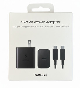 Original Samsung Galaxy S25/S24/S23 +/Ultra 45W USB-C Super Fast Charger & Cable