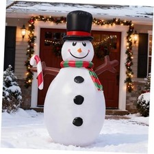 5FT Christmas Inflatables Outdoor Decoration, Snowman Inflatable Single Snowman