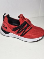 Toddler Nautica Shoes Red Sneakers Unisex Toddler Sz 8 Kids Great Condition