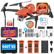 Autel EVO II Dual 640T V3 Thermal Drone Rugged Bundle Plus Combo-USA In Stock 
