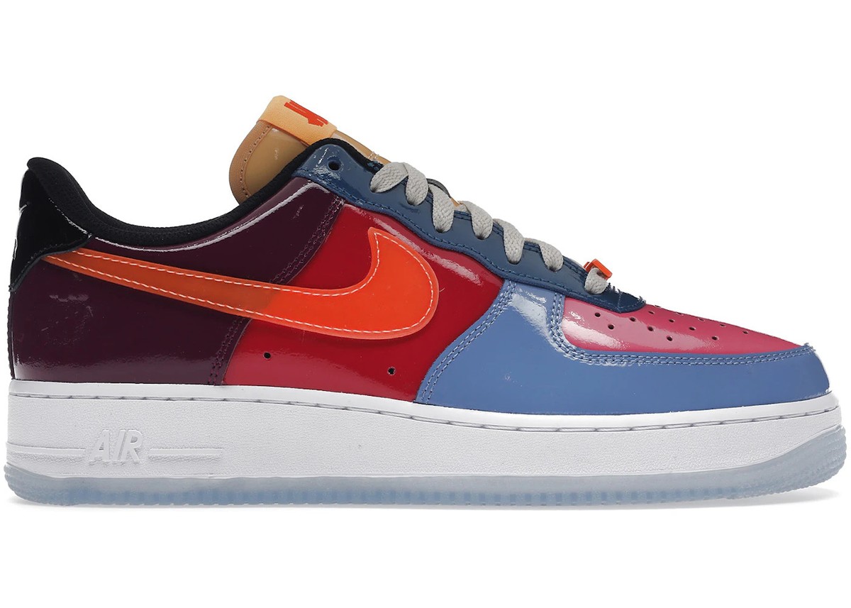 UNDEFEATED NIKEコラボ　\"Total Orange\" Undefeated x Nike Air Force 1 Patent Pack 