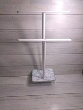 Standing Towel Rack with Marble Base for Bathroom Counter Missing Screws