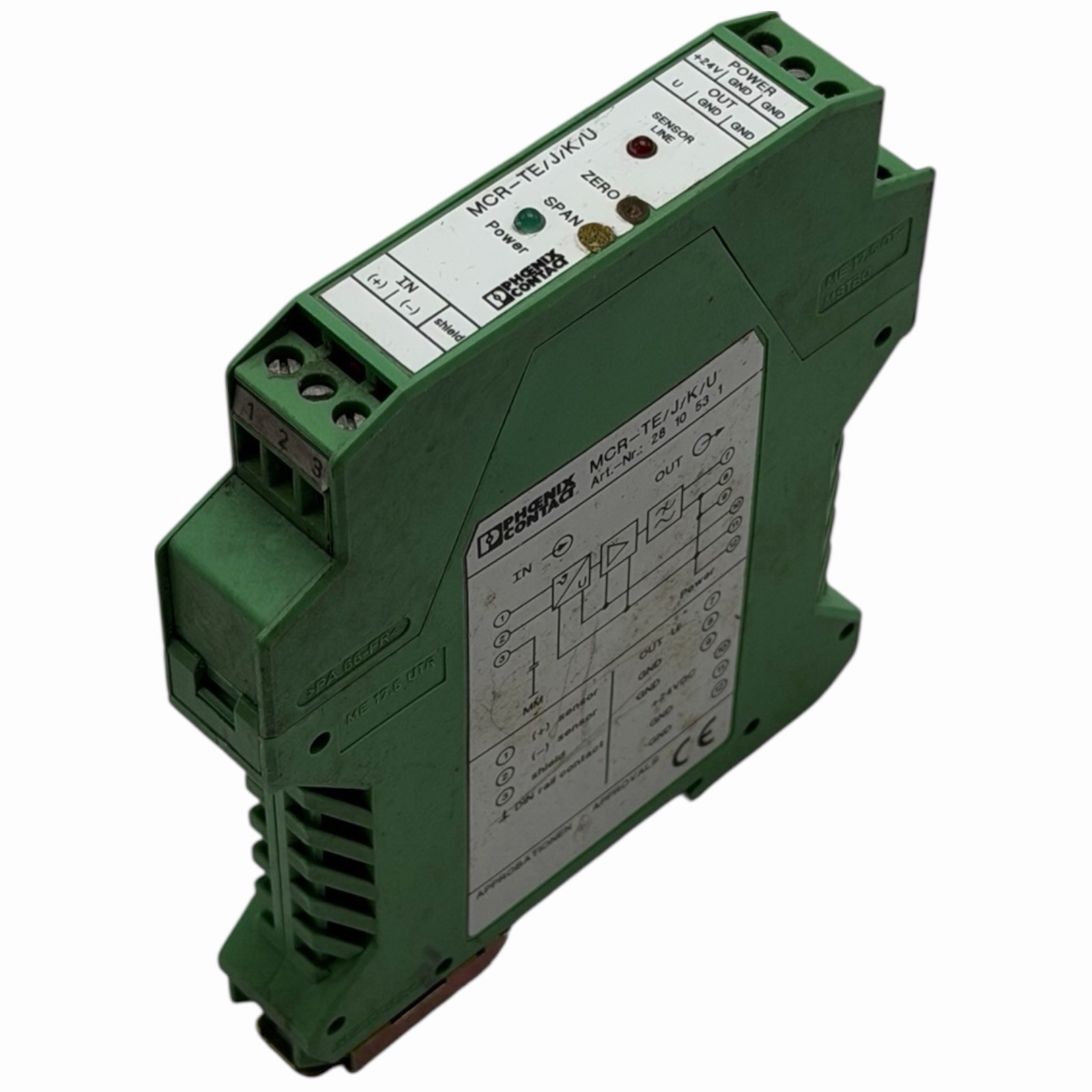 Phoenix Contact MCR-TE/J/K/U | 2810531 Temperature Transmitter