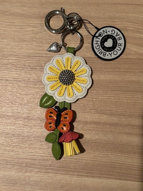Brighton Belle Jardin Flower Keychain