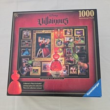 Ravensburger Disney Villainous Queen of Hearts 819416 1000 Pc Puzzle 27 x 20 in