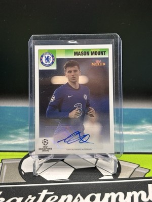 2021 TOPPS UCL Merlin Heritage 95 Card Collection RC Autograph Mason Mount