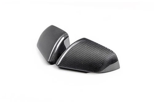 Ford Racing Carbon Fiber Mirror Skull Caps for 2024-2025 Mustang with Turn